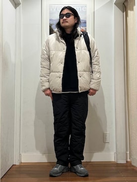 「URBAN RESEARCH Sonny Label（アーバンリサーチサニーレーベル）のヘビーウェイトコットンベーシックスウェット（スウェット）」を使った、Yuya Sasakiさん（メンズ・179cm）の秋コーディネート