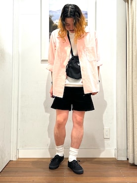 「URBAN RESEARCH Sonny Label（アーバンリサーチサニーレーベル）のアイテム（シューズ）」を使った、Yuya Sasakiさん（メンズ・179cm）の春コーディネート