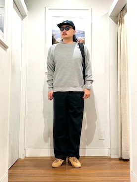 「アイテム（バックパック/リュック）」を使った、Yuya Sasakiさん（メンズ・179cm・20代）の秋コーディネート