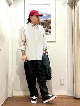 「URBAN RESEARCH Sonny Label（アーバンリサーチサニーレーベル）のアイテム」を使った、Yuya Sasakiさん（メンズ・179cm）の春コーディネート