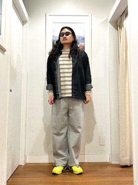 「アイテム（バックパック/リュック）」を使った、Yuya Sasakiさん（メンズ・179cm）の秋コーディネート