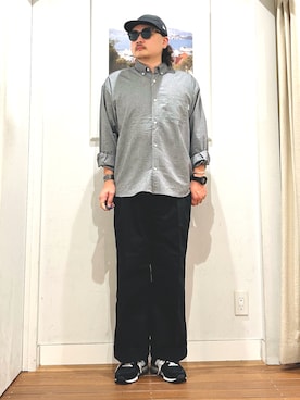 「アイテム（帽子）」を使った、Yuya Sasakiさん（メンズ・179cm・30代）の夏コーディネート