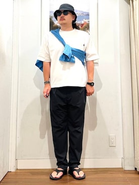 Yuya Sasakiさん（メンズ・179cm）の夏コーディネート