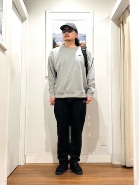 「アイテム（バックパック/リュック）」を使った、Yuya Sasakiさん（メンズ・179cm）の秋コーディネート