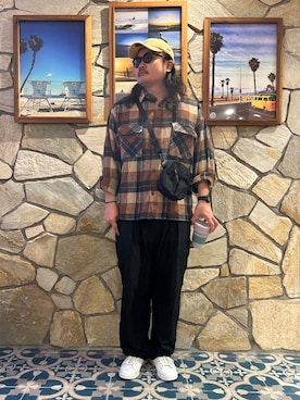 「アイテム（その他雑貨）」を使った、Yuya Sasakiさん（メンズ・179cm）の秋コーディネート