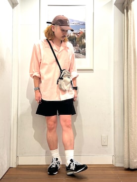 「URBAN RESEARCH Sonny Label（アーバンリサーチサニーレーベル）のアイテム（トップス）」を使った、Yuya Sasakiさん（メンズ・179cm）の春コーディネート