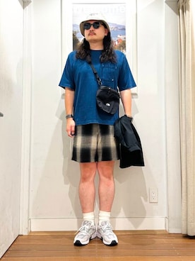 「アイテム（タンクトップ）」を使った、Yuya Sasakiさん（メンズ・179cm）の夏コーディネート