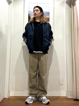 「URBAN RESEARCH Sonny Label（アーバンリサーチサニーレーベル）のアイテム（パンツ）」を使った、Yuya Sasakiさん（メンズ・179cm）の秋コーディネート