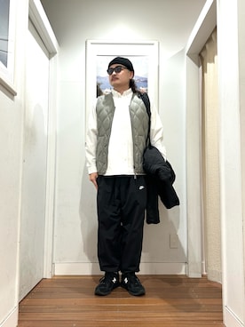 「New Balance」｜「アイテム（その他アウター）」を使った、Yuya Sasakiさん（メンズ・179cm）の冬コーディネート