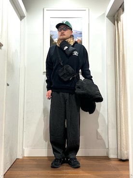 「アイテム（テーラードジャケット）」を使った、Yuya Sasakiさん（メンズ・179cm・30代）の冬コーディネート