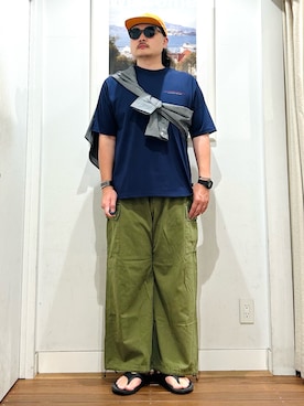 「アイテム（帽子）」を使った、Yuya Sasakiさん（メンズ・179cm・30代）の夏コーディネート