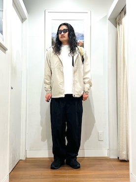 「アイテム（バックパック/リュック）」を使った、Yuya Sasakiさん（メンズ・179cm）の秋コーディネート
