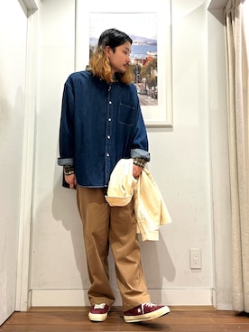 Yuya Sasakiさん（メンズ・179cm）の秋コーディネート