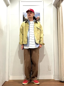 「URBAN RESEARCH Sonny Label（アーバンリサーチサニーレーベル）のアイテム」を使った、Yuya Sasakiさん（メンズ・179cm）の春コーディネート