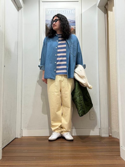 ARMY TWILL　Light Denim Shirts