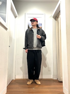 「アイテム（ブルゾン）」を使った、Yuya Sasakiさん（メンズ・179cm）の秋コーディネート