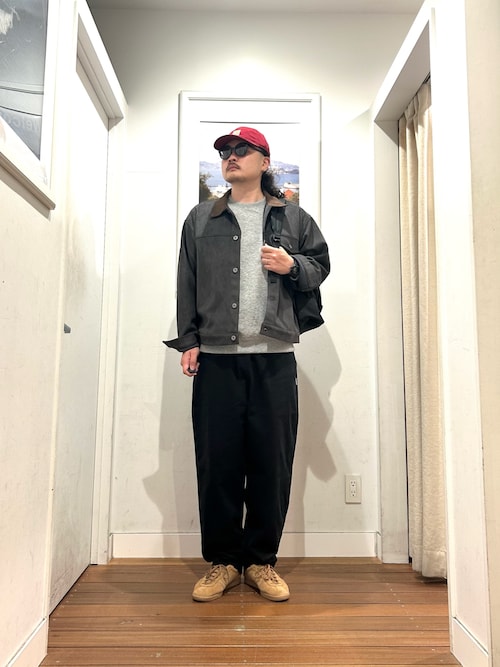 襟切替スウェードタッチシャツジャケット（ブルゾン）｜URBAN RESEARCH