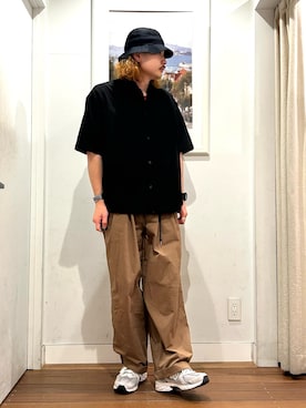 「FORK&SPOON（フォークアンドスプーン）のアイテム」を使った、Yuya Sasakiさん（メンズ・179cm）の春コーディネート