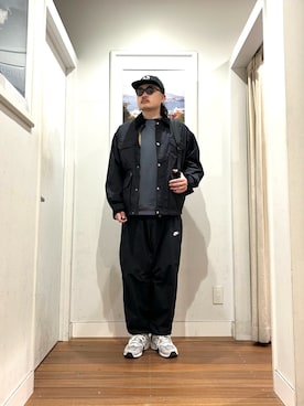 「アイテム（バックパック/リュック）」を使った、Yuya Sasakiさん（メンズ・179cm）の秋コーディネート