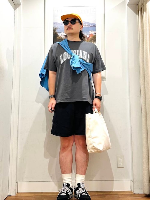 コットンレイヤードタンクトップ