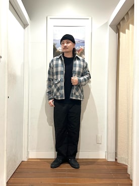 Yuya Sasakiさん（メンズ・179cm）の冬コーディネート