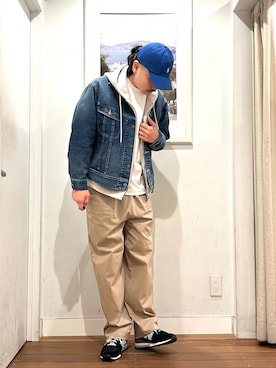 Yuya Sasakiさん（メンズ・179cm）の春コーディネート