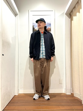 「URBAN RESEARCH Sonny Label（アーバンリサーチサニーレーベル）のアイテム（トップス）」を使った、Yuya Sasakiさん（メンズ・179cm）の春コーディネート