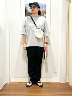 「SHELTECH（シェルテック）のアイテム」を使った、Yuya Sasakiさん（メンズ・179cm）の夏コーディネート