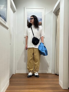 「MAGIC NUMBER（マジック ナンバー）のアイテム」を使った、Yuya Sasakiさん（メンズ・179cm）の春コーディネート