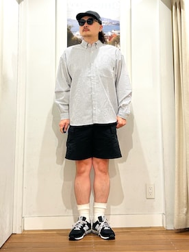 「アイテム（帽子）」を使った、Yuya Sasakiさん（メンズ・179cm・30代）の夏コーディネート