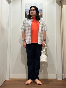 Yuya Sasakiさん（メンズ・179cm）の夏コーディネート