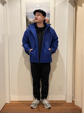 「URBAN RESEARCH Sonny Label（アーバンリサーチサニーレーベル）のアイテム（マウンテンパーカー）」を使った、Yuya Sasakiさん（メンズ・179cm）の冬コーディネート