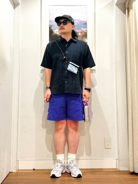「アイテム（ポーチ）」を使った、Yuya Sasakiさん（メンズ・179cm）の夏コーディネート