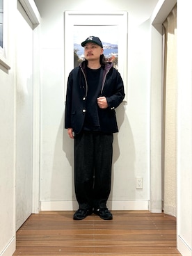 Yuya Sasakiさん（メンズ・179cm）の冬コーディネート