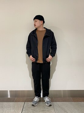 「URBAN RESEARCH Sonny Label（アーバンリサーチサニーレーベル）のアイテム（マウンテンパーカー）」を使った、Yuya Sasakiさん（メンズ・179cm）の秋コーディネート