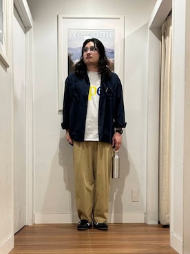 「アイテム（食器/キッチン）」を使った、Yuya Sasakiさん（メンズ・179cm）の夏コーディネート