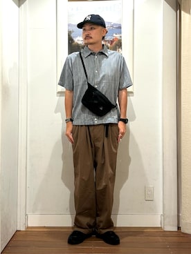 「URBAN RESEARCH Sonny Label（アーバンリサーチサニーレーベル）のアイテム」を使った、Yuya Sasakiさん（メンズ・179cm）の春コーディネート
