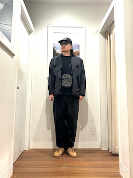 「アイテム（チノパンツ）」を使った、Yuya Sasakiさん（メンズ・179cm）の秋コーディネート