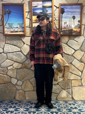 「アイテム（その他雑貨）」を使った、Yuya Sasakiさん（メンズ・179cm）の秋コーディネート