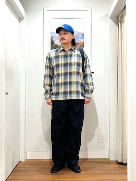 「アイテム（バックパック/リュック）」を使った、Yuya Sasakiさん（メンズ・179cm）の秋コーディネート