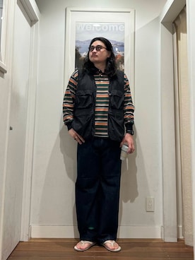 「アイテム（食器/キッチン）」を使った、Yuya Sasakiさん（メンズ・179cm）の夏コーディネート