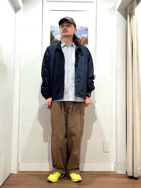 「URBAN RESEARCH Sonny Label（アーバンリサーチサニーレーベル）のアイテム（トップス）」を使った、Yuya Sasakiさん（メンズ・179cm）の春コーディネート