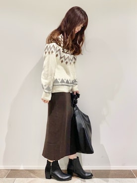 「ペンシルスカート」｜karin_mamaさん（レディース・158cm）の秋コーディネート