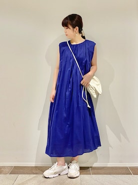 「カラーアイテム」｜karin_mamaさん（レディース・158cm）の夏コーディネート