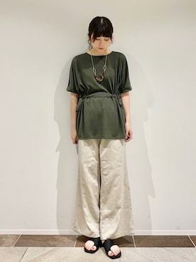 karin_mamaさん（レディース・158cm）の夏コーディネート