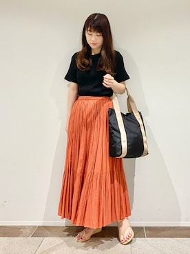 karin_mamaさん（レディース・158cm）の夏コーディネート