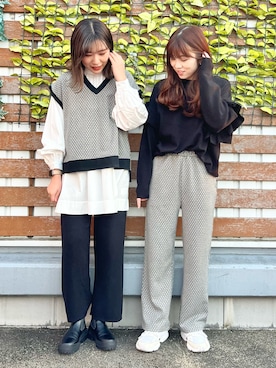 karin_mamaさん（レディース・158cm）の冬コーディネート