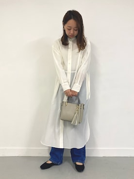 「ストラップシューズ」｜RODE SKO (ロデスコ)さん（レディース・158cm）の春コーディネート