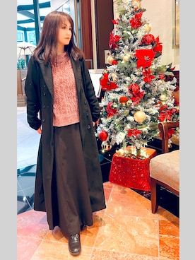 「SLY（スライ）のアイテム（ジャケット/アウター）」を使った、MI☆YUさん（レディース・152cm）の冬コーディネート