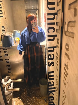 「アイテム（トレンチコート）」を使った、MI☆YUさん（レディース・152cm）の冬コーディネート